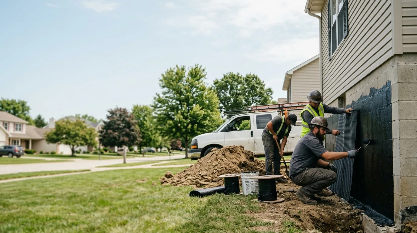 Basement Waterproofing in Crothersville, IN near me